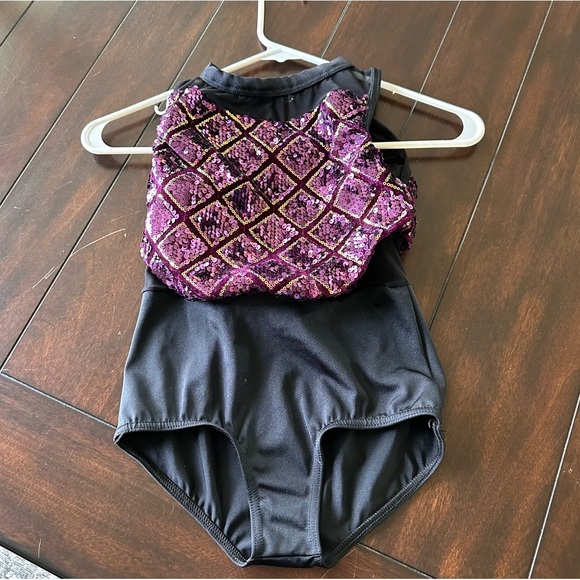Weissman 3 pc Women Up Dance Costume Size Girls Medium 11/12 - Picture 5 of 15